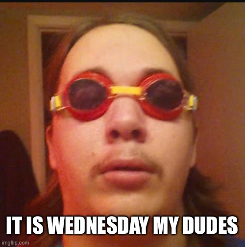 It's Wednesday my dudes | IT IS WEDNESDAY MY DUDES | image tagged in it's wednesday my dudes | made w/ Imgflip meme maker