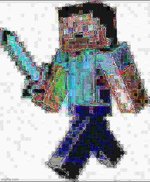 Deep fried Steve | image tagged in deep fried steve | made w/ Imgflip meme maker