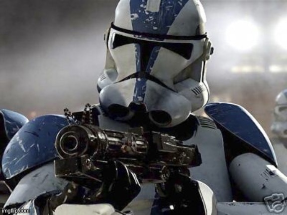Clone trooper | image tagged in clone trooper | made w/ Imgflip meme maker