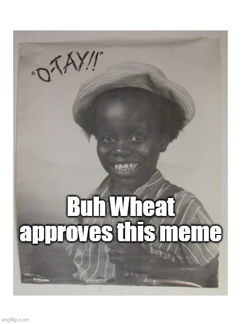 Buh Wheat approves this meme | made w/ Imgflip meme maker