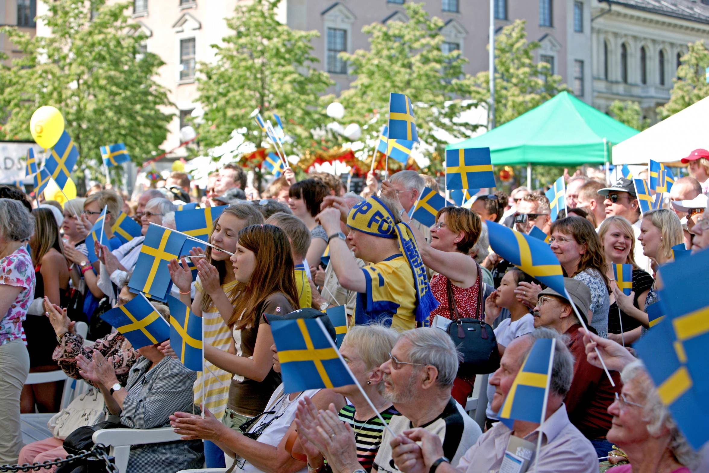 High Quality Slavic Swedish Parade Blank Meme Template