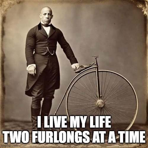 Count Vincent VanDersiellingham | I LIVE MY LIFE TWO FURLONGS AT A TIME | image tagged in vin diesel,fast and furious,gotta go fast,very fast | made w/ Imgflip meme maker