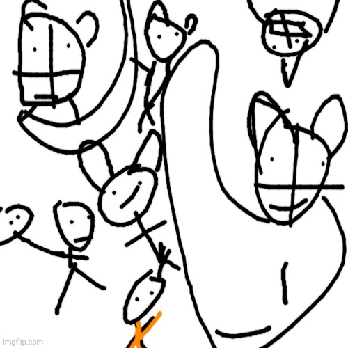 I drew the squad using imgflip draw (included me cuz my bday today!) | made w/ Imgflip meme maker