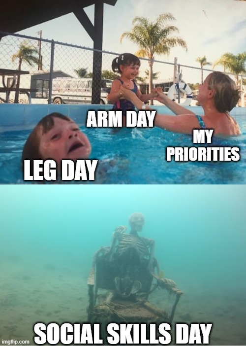 Arm day leg day hot sale