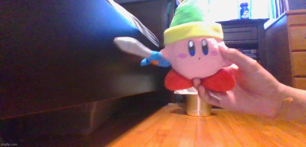 #3: Sword Kirby | image tagged in yep we still doin this | made w/ Imgflip meme maker