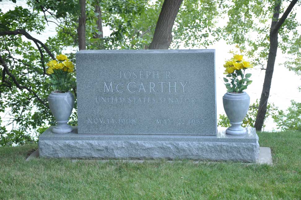 joseph r. McCarthy's grave anti- (...) Blank Meme Template