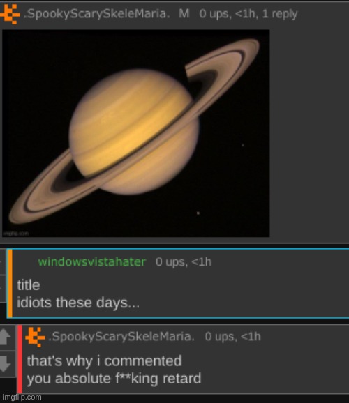 the title was telling me not to comment btw | made w/ Imgflip meme maker
