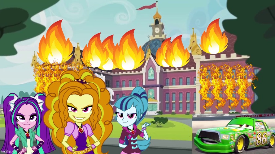 image tagged in canterlot high school | made w/ Imgflip meme maker