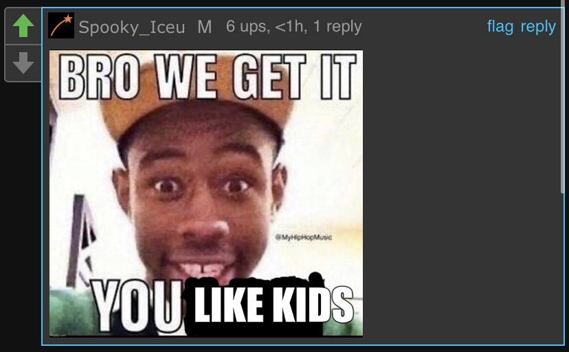 High Quality Bro we get it you like kids iceu Blank Meme Template