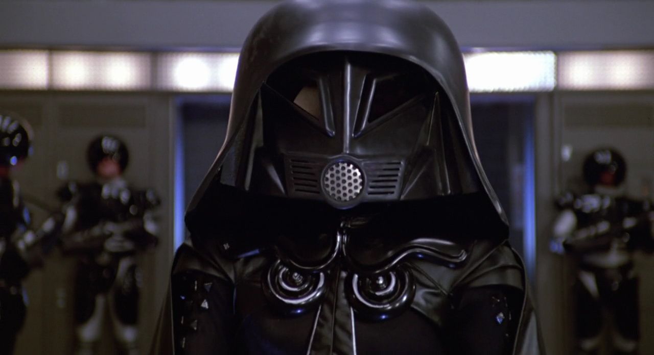 Darth Vader at home: Blank Meme Template