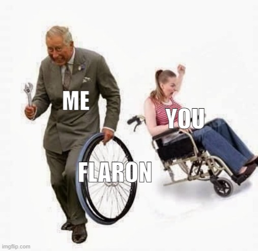 Wheel Steal | YOU FLARON ME | image tagged in wheel steal | made w/ Imgflip meme maker