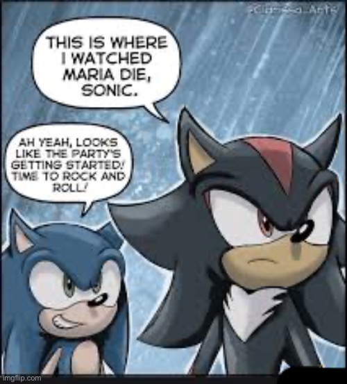 Image tagged in sonic,shadow the hedgehog - Imgflip