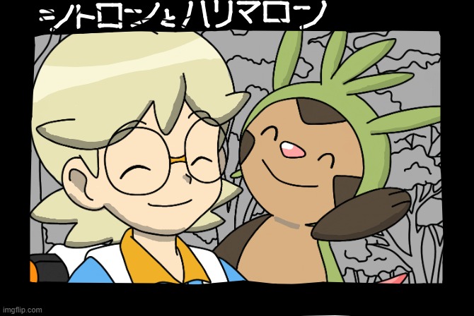 More art out of coloring pages (Clemont) | image tagged in pokemon,trainer,clemont,art | made w/ Imgflip meme maker