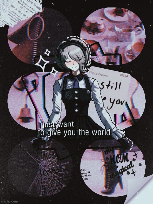 Chara's Kirumi Tojo temp v2 | image tagged in chara's kirumi tojo temp v2 | made w/ Imgflip meme maker