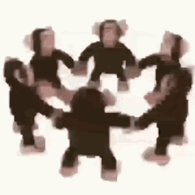 High Quality monkey circle Blank Meme Template