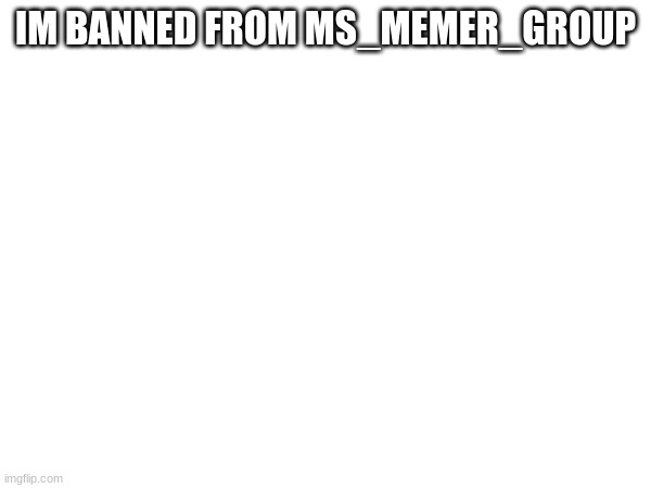 h | IM BANNED FROM MS_MEMER_GROUP | image tagged in bad luck brian | made w/ Imgflip meme maker