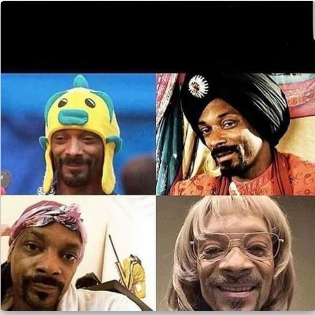 Snoop dawg 4 box different looks Blank Meme Template