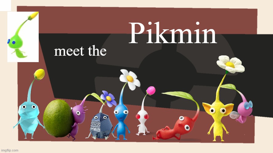 Meet the <Blank> | Pikmin; meet the | image tagged in meet the blank | made w/ Imgflip meme maker