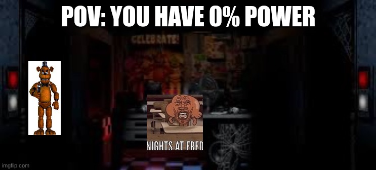 FNAF OFFICE | POV: YOU HAVE 0% POWER | image tagged in fnaf office | made w/ Imgflip meme maker