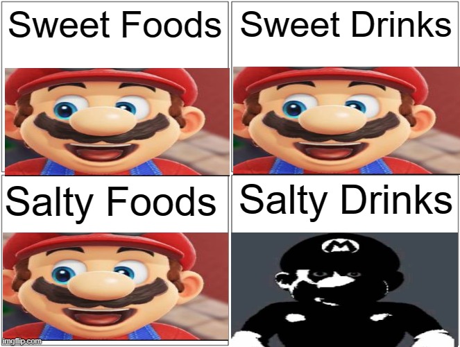 dont try salt soda | image tagged in memes,unfunny,spooktober | made w/ Imgflip meme maker