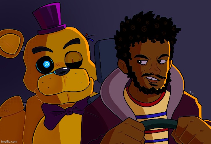 Cory and Goldie (art by tysobro) | made w/ Imgflip meme maker