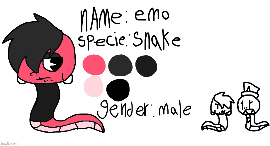 After 3+ years on this website, i finally have an oc. (full credit to sylc - thank you :D) | made w/ Imgflip meme maker