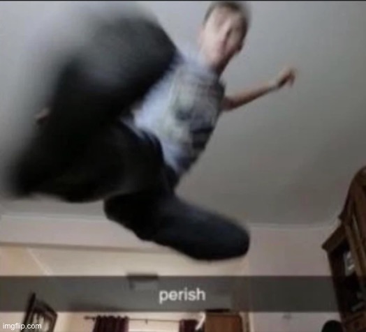 perish | image tagged in perish | made w/ Imgflip meme maker