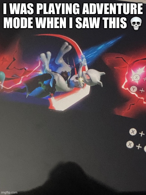 I WAS PLAYING ADVENTURE MODE WHEN I SAW THIS 💀 | made w/ Imgflip meme maker