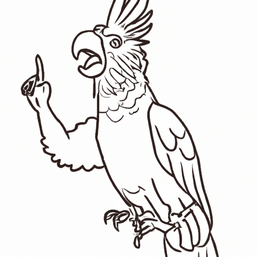 Parrot giving the finger Blank Meme Template