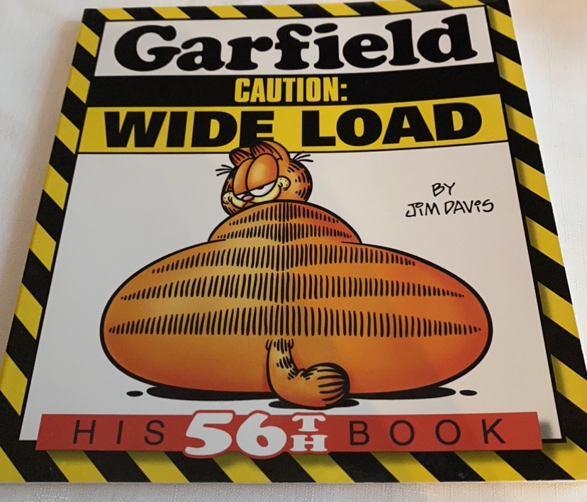 Garfield Wide Load Blank Meme Template