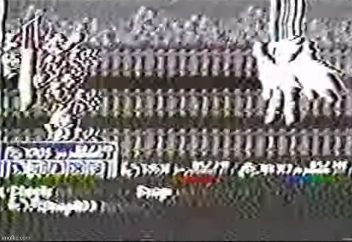I have recently bought this vhs that says "deltarune" it seems to have suffered from generation loss, can anyone identify what t | made w/ Imgflip meme maker