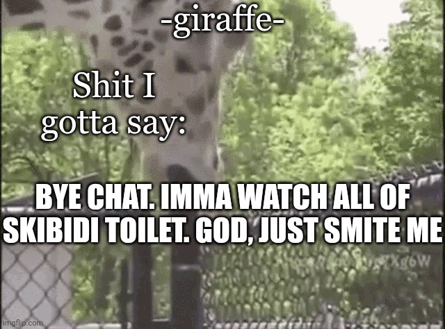 -giraffe- - Imgflip