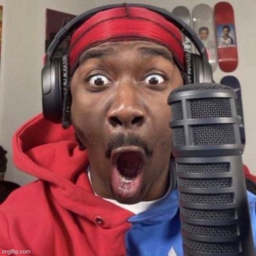 image tagged in shocked black guy | made w/ Imgflip meme maker
