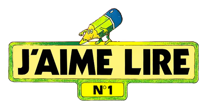 High Quality J'aime lire Logo (1977-1979) Blank Meme Template