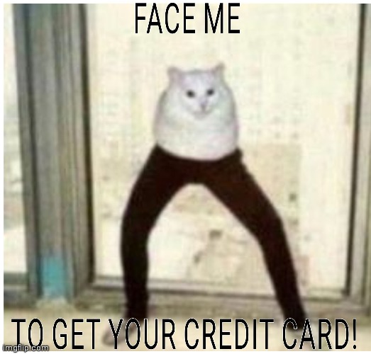 Scary ? | image tagged in no context,cats,two legged cat,funny | made w/ Imgflip meme maker