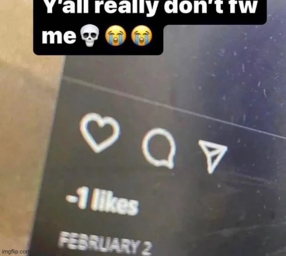 -1 likes | made w/ Imgflip meme maker