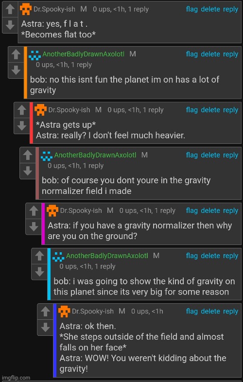 High gravity shenanigans | made w/ Imgflip meme maker
