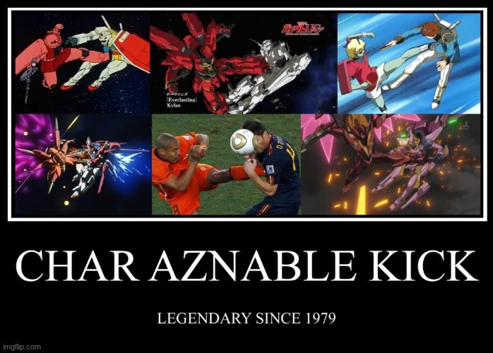 Any Gundam fans here? If yes yall wanna see my Zaku and my GOUF? | image tagged in gundam,char aznable | made w/ Imgflip meme maker