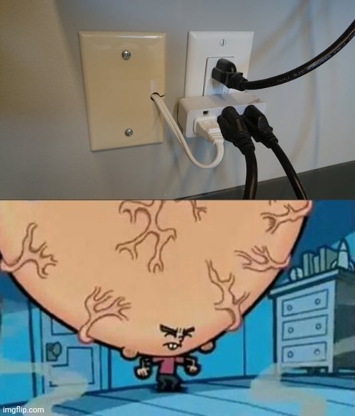 Plugging | image tagged in big brain timmy,plug,plugging,cord,memes,socket | made w/ Imgflip meme maker
