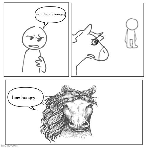 How hungry | image tagged in how hungry | made w/ Imgflip meme maker