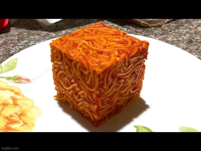 image tagged in minecraft,spaghetti | made w/ Imgflip meme maker