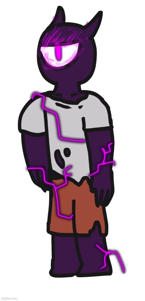 made a drawing of the villain of my current story! also i forgot to tell you but i’m all the way in vermont rn | image tagged in the entity imgflip-bossfights | made w/ Imgflip meme maker