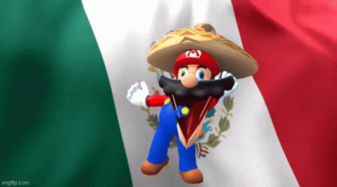 mexican mario dancing | image tagged in mexican mario dancing | made w/ Imgflip meme maker