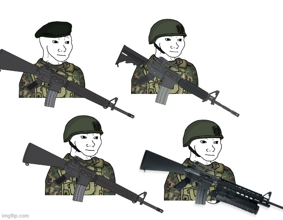 Eroican Soldiers Test #4 | image tagged in eroican soldiers,pro-fandom,wojak,oc,soldier | made w/ Imgflip meme maker