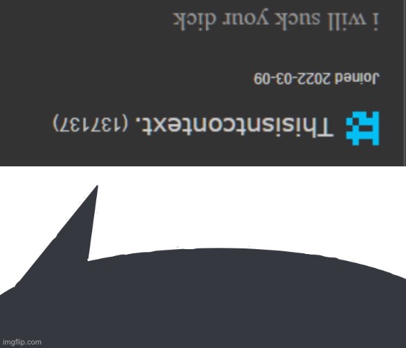Crchbjshdyfh | image tagged in discord speech bubble,i will suck your privates | made w/ Imgflip meme maker