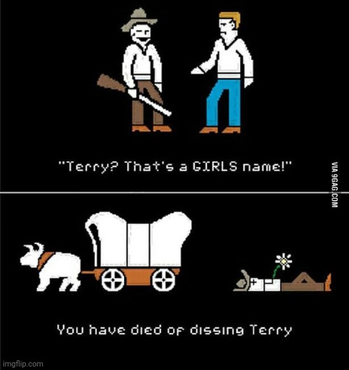 image tagged in the oregon trail,dysentery | made w/ Imgflip meme maker