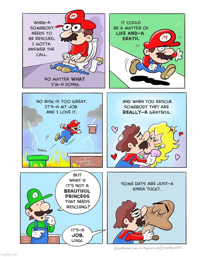 Hold up Mario, what?! | image tagged in mario,comics,luigi,funny,memes | made w/ Imgflip meme maker