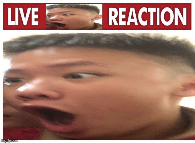 Live reaction | image tagged in my honest reaction | made w/ Imgflip meme maker