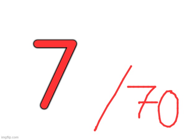 7 | made w/ Imgflip meme maker