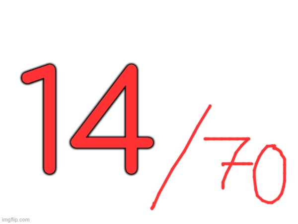 14 | made w/ Imgflip meme maker